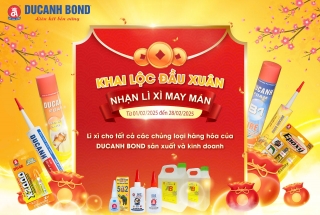 Khai lộc đầu xuân, nhận lì xì may mắn từ DUCANH BOND